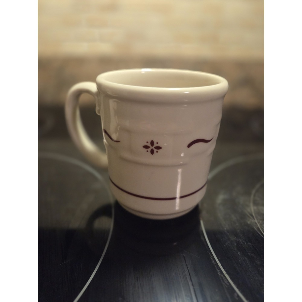 Vintage Longaburger Pottery Mug Woven Traditions Collection